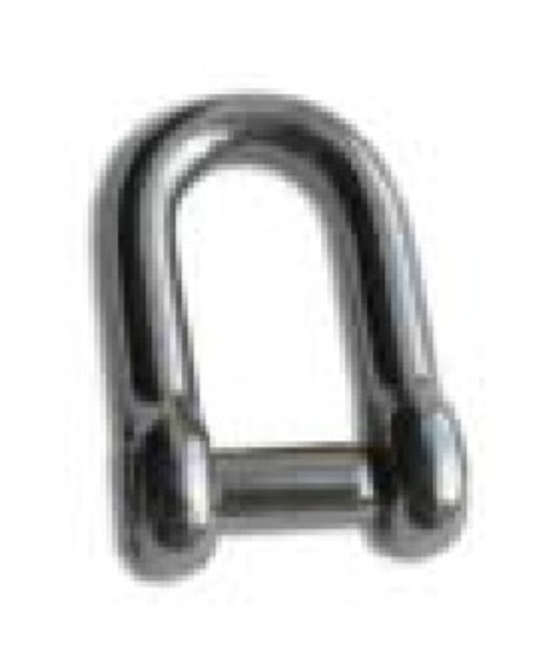 Sea Sure S/S 6 mm "D" Shackle - c/sunk slotd pn