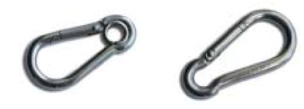 Sea Sure S/S 80mm Carbine Hook (No eye)