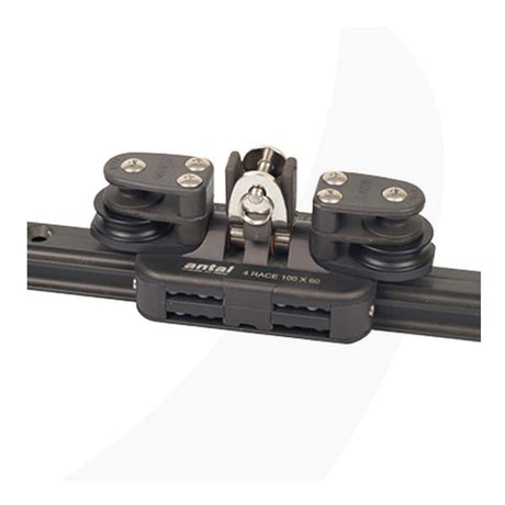 Antal 26X20 Track BB Size 100, Car Stand-Up Toggle, 2 Sheaves, 2 Beckets