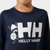Helly Hansen Junior's HH Tech Graphic Long Sleeve Top