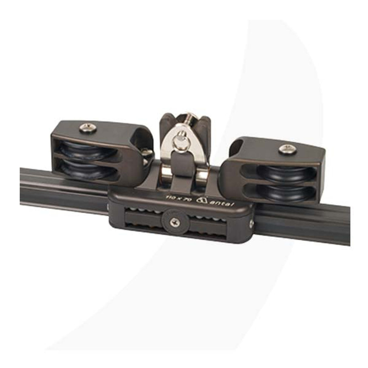 Antal 31x21 Track 110 BB Car, Toggle, Double Sheave