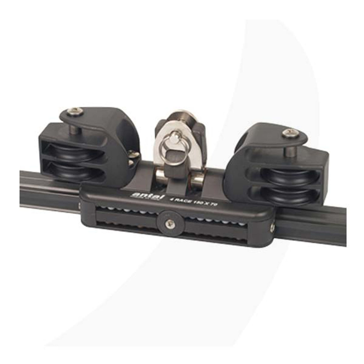Antal 31x21 Track 150 BB Car, Toggle, Double Sheave, Becket