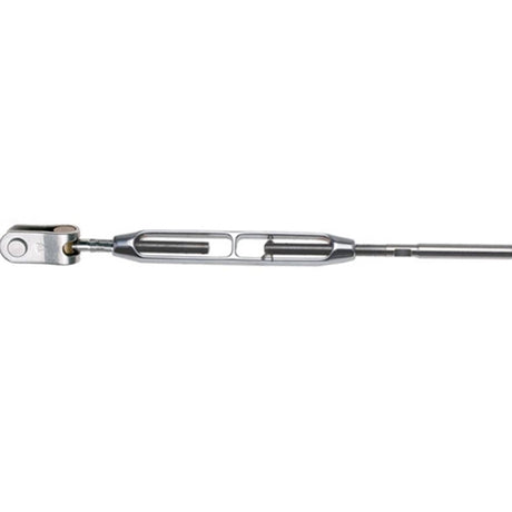Johnson Marine T Style Jaw and Swage Open Body Turnbuckle 7/32