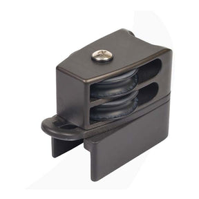 Antal 31x21 Track End Fitting, Double Sheave, Becket, 150 Genoa System