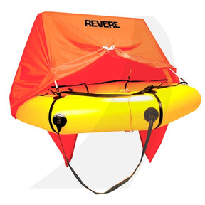 Revere Coastal Compact 4 Liferaft w/ Canopy