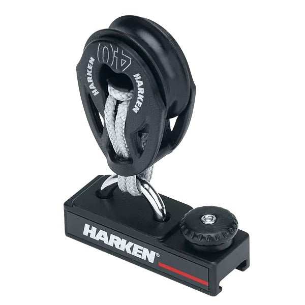 Harken Dinghy Jib Lead 16mm Pinstop Car with Eyestrap