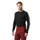 Helly Hansen Men's HH Lifa Stripe Long-Sleeve Crew Base Layer