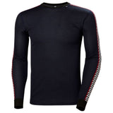 Helly Hansen Men's HH Lifa Stripe Long-Sleeve Crew Base Layer