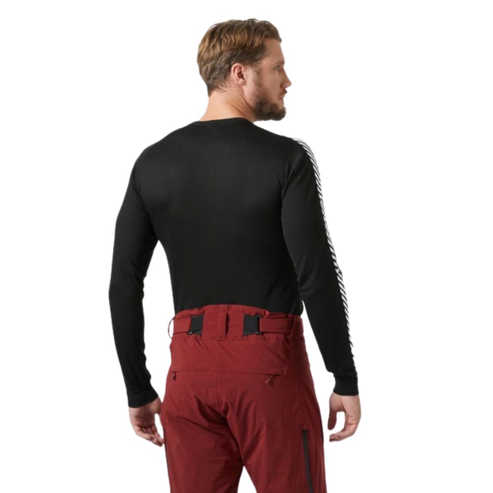 Helly Hansen Men's HH Lifa Stripe Long-Sleeve Crew Base Layer