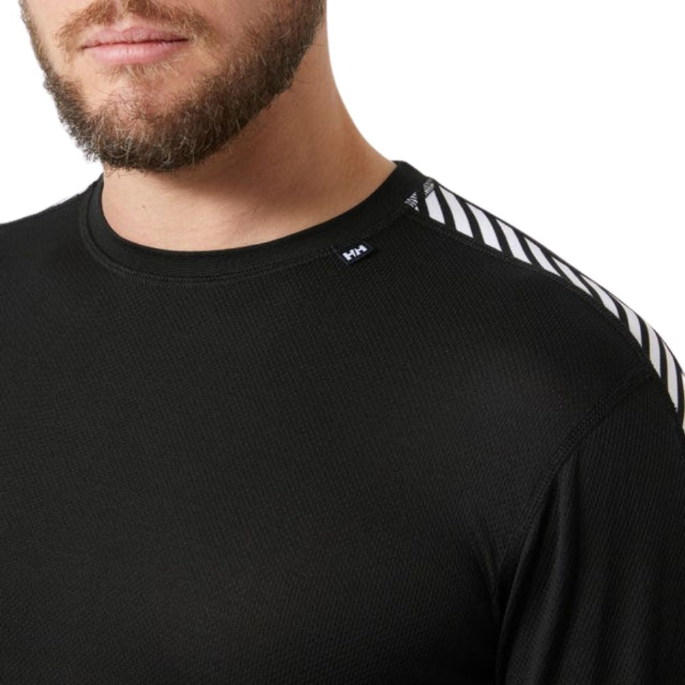 Helly Hansen Men's HH Lifa Stripe Long-Sleeve Crew Base Layer