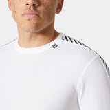 Helly Hansen Men's HH Lifa Stripe Long-Sleeve Crew Base Layer