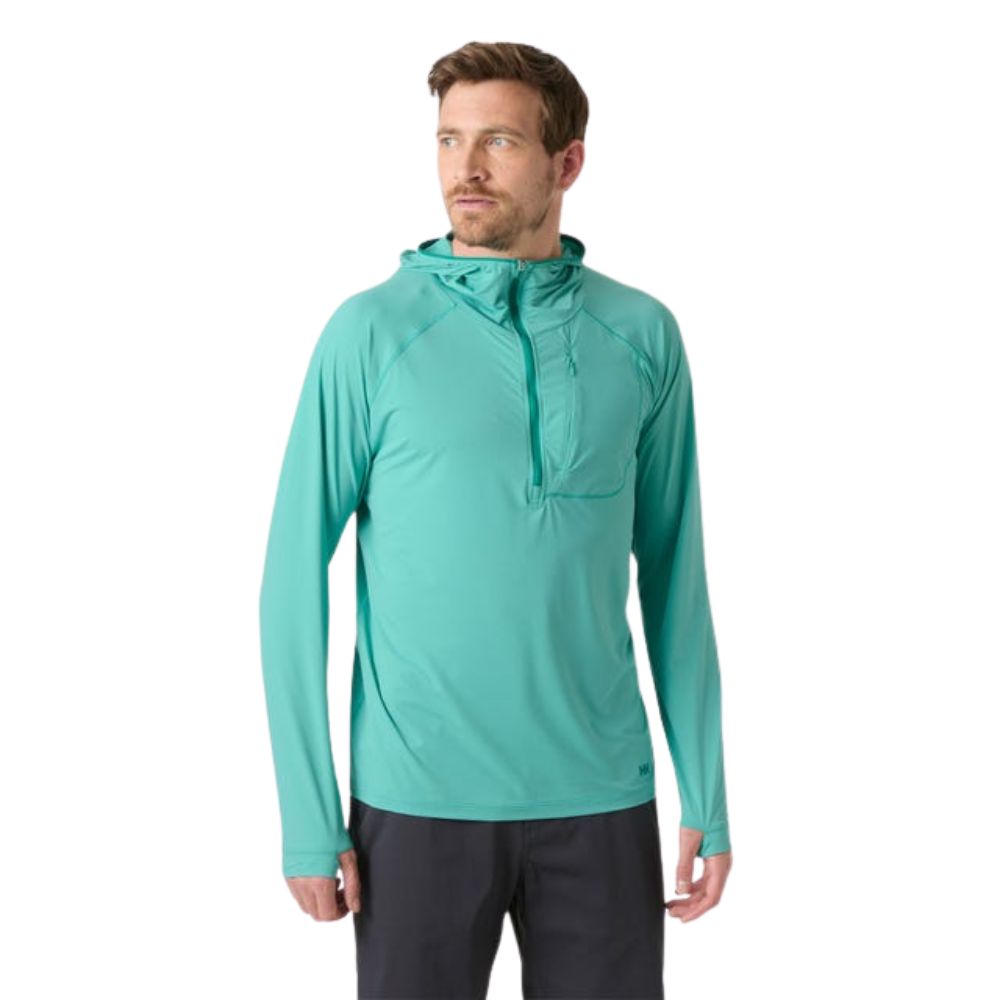 Helly Hansen Men's Shine Solen Half-Zip Sun Hoodie
