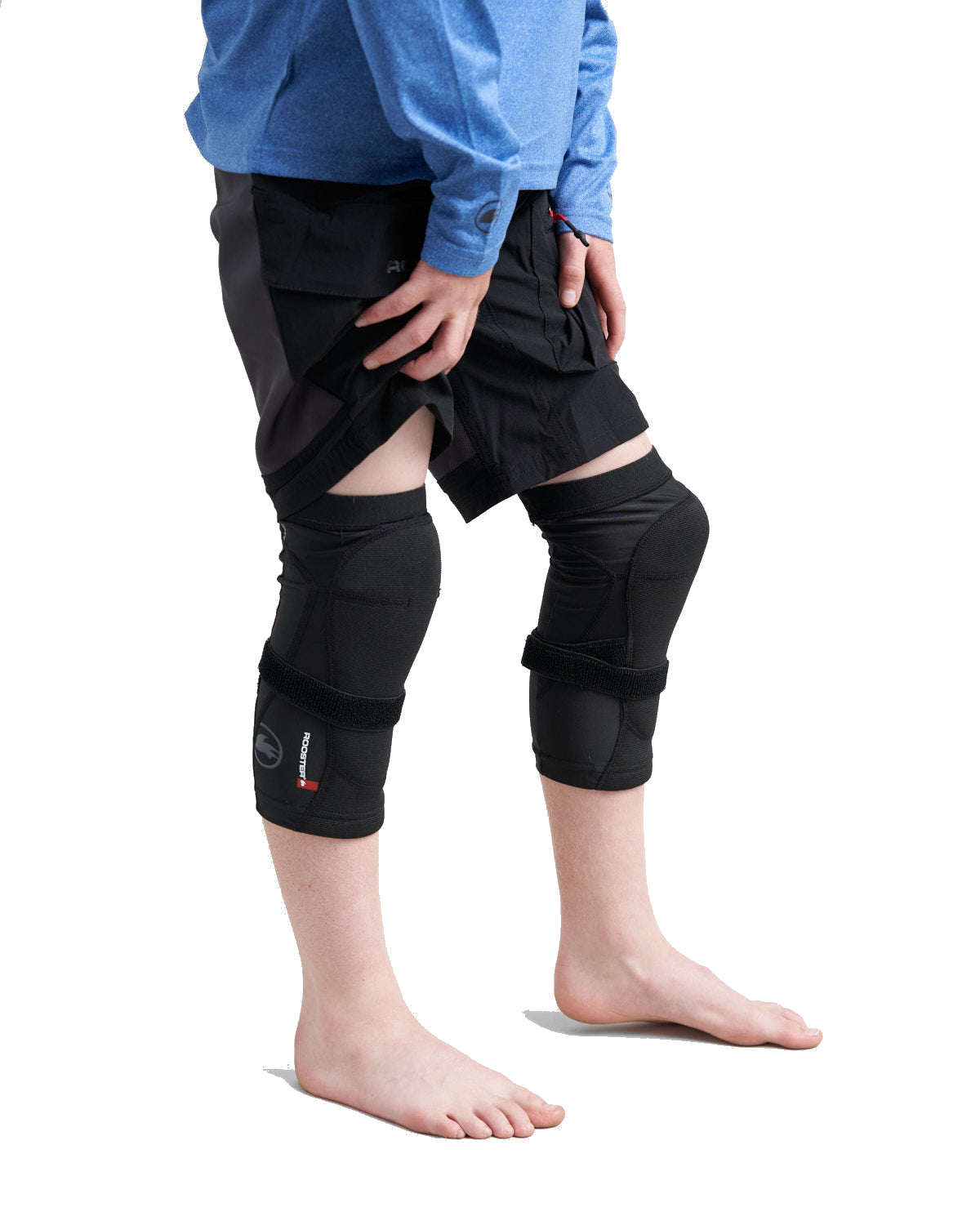 Rooster Junior Race Armour Knee Pads