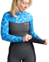 Rooster WomensThermaFlex 1.5mm Top- SEAGRASS