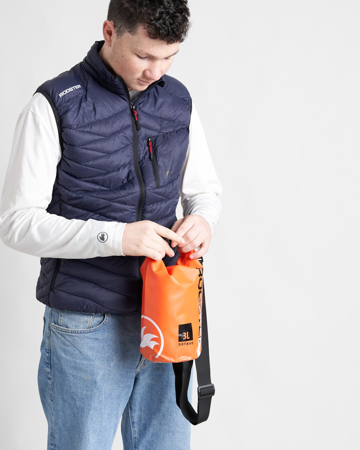 Rooster Roll Top Dry Bag - 3L