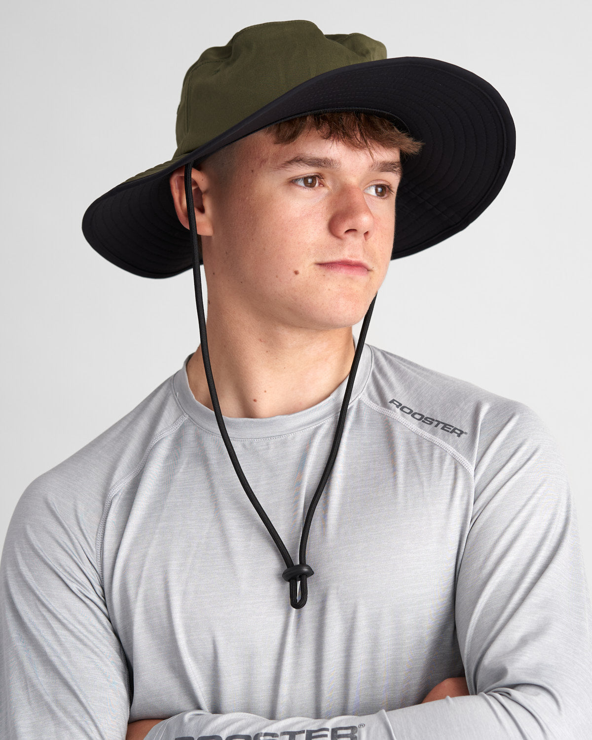 Rooster Wide Brimmed UV Hat