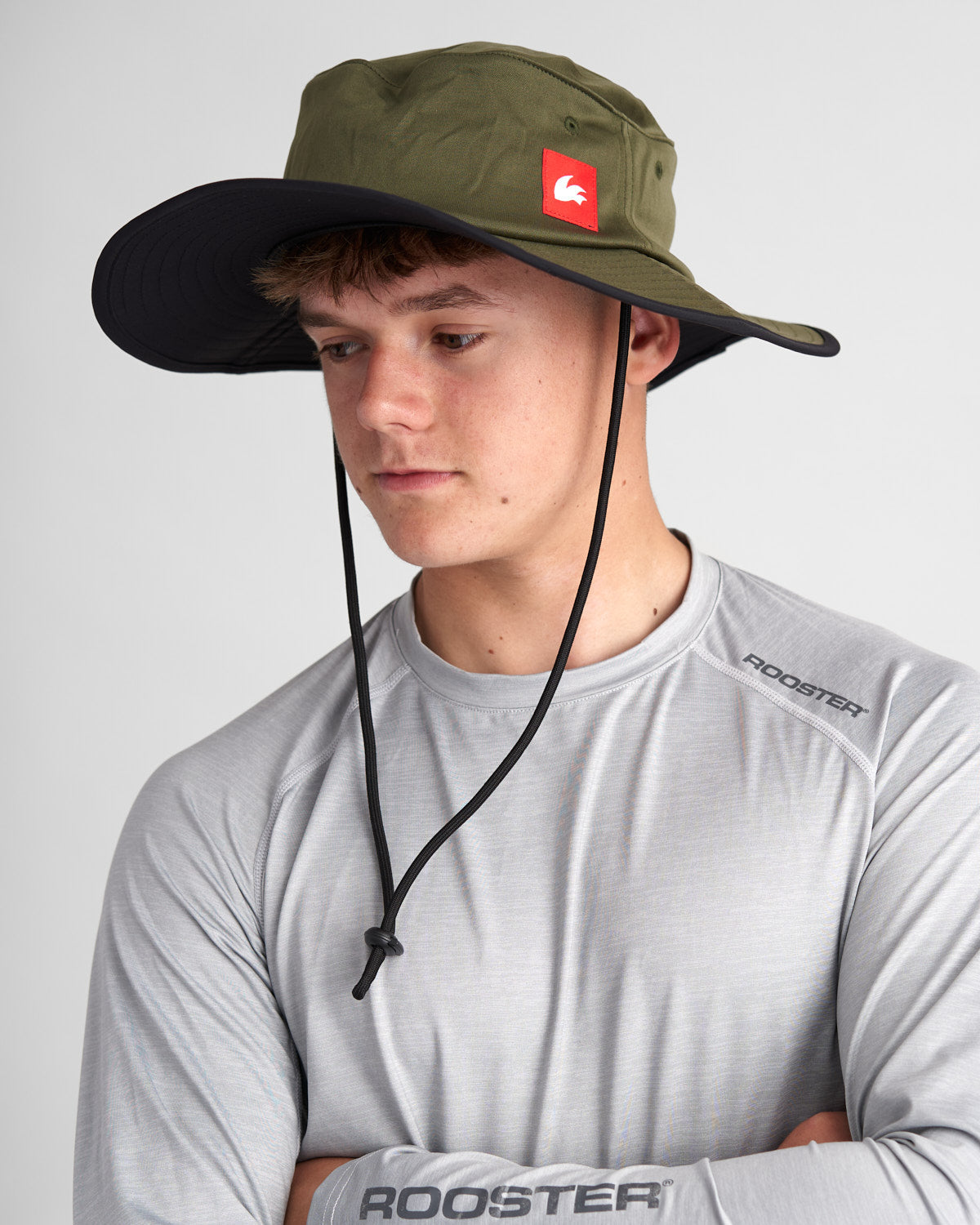 Rooster Wide Brimmed UV Hat