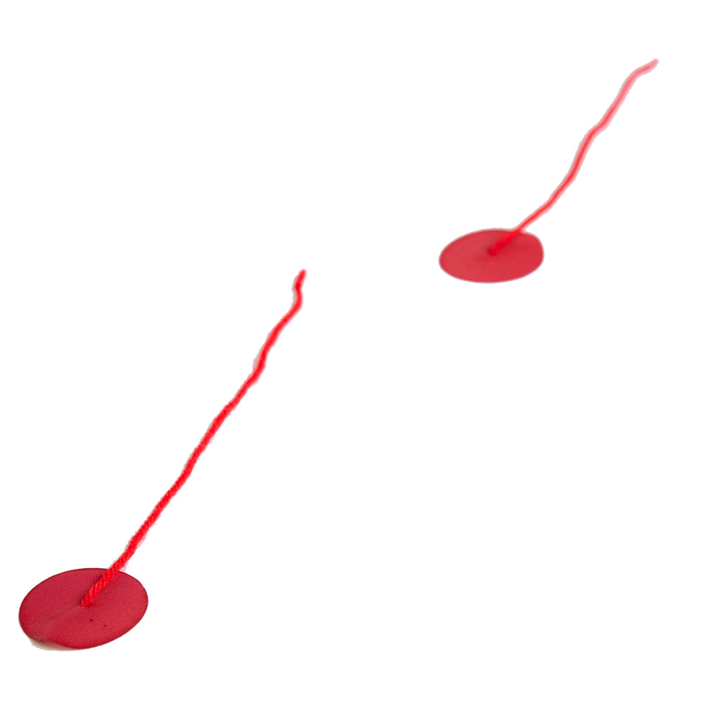 Rooster Teflon Coated Tell Tales (3 green and 3 red)