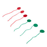 Rooster Teflon Coated Tell Tales (3 green and 3 red)