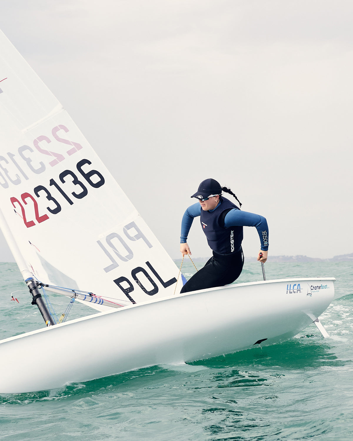 Rooster Race Pinnies (Navy Blue)
