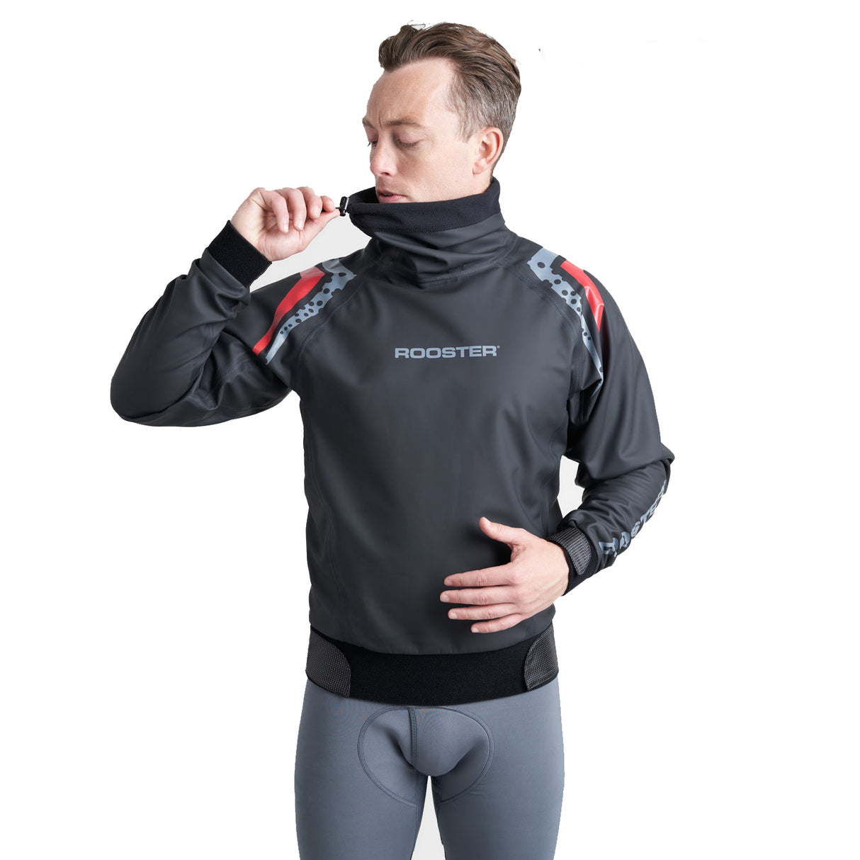 Rooster Pro Aquafleece Top (Black)