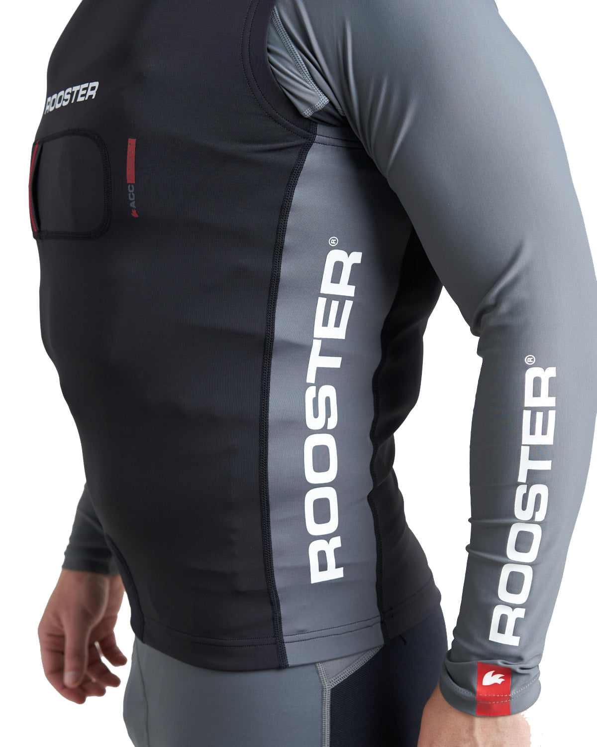 Rooster Pro Compression Bib for Harness with Safety Knife Pocket