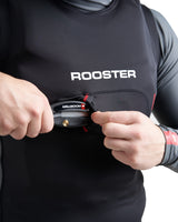 Rooster Pro Compression Bib for Harness with Safety Knife Pocket