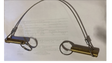 J/70 1/2" Rudder Pins with Leash (US Made Hulls / Gudgeons)