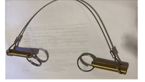 J/70 1/2" Rudder Pins with Leash (US Made Hulls / Gudgeons)