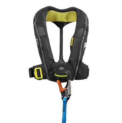 Spinlock Black Deckvest LITE+ USCG Lifejacket Approved Black