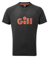 Gill Men's UV Tec Tee DC Charcoal