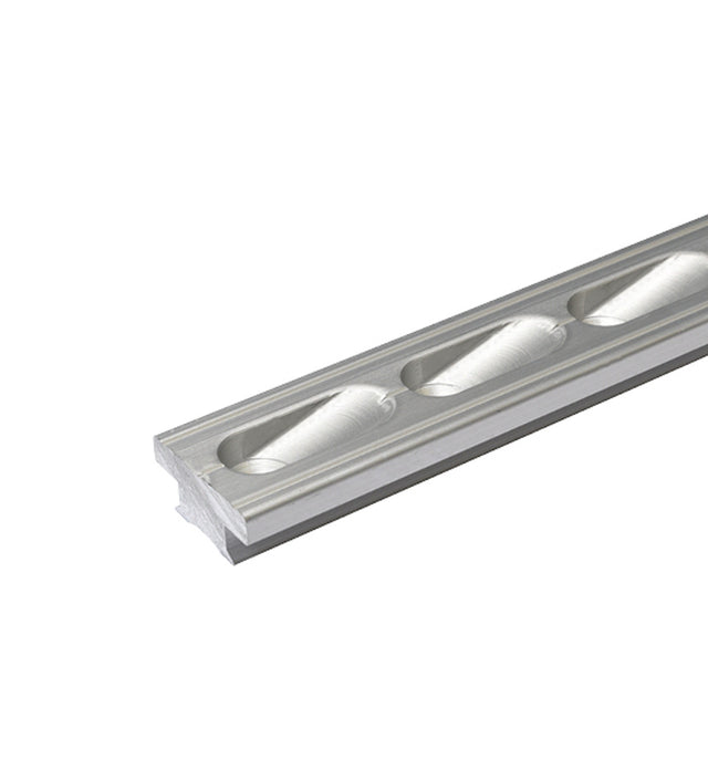 Antal 40X8 Automatic T-Track, Silver Anodize (p/m)