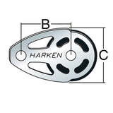 Harken 57mm SS ESP Footblock