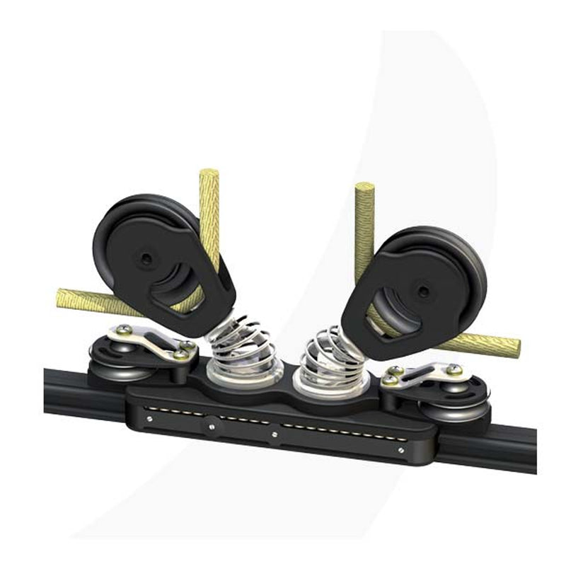 Antal 47x31 Maxi Track 330 BB Car, 2 Shackles, Single Control Sheaves, Beckets