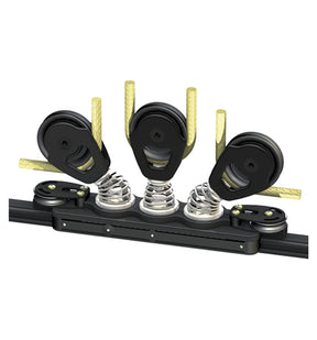 Antal 47x31 Maxi Track 430 BB Car, 3 Shackles, Single Control Sheaves