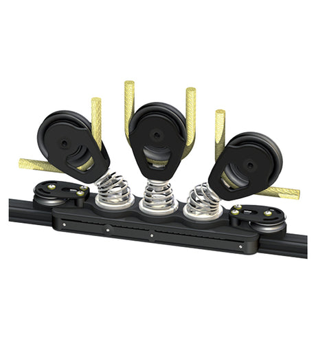 Antal 47x31 Maxi Track 430 BB Car, 3 Shackles, Single Control Sheaves