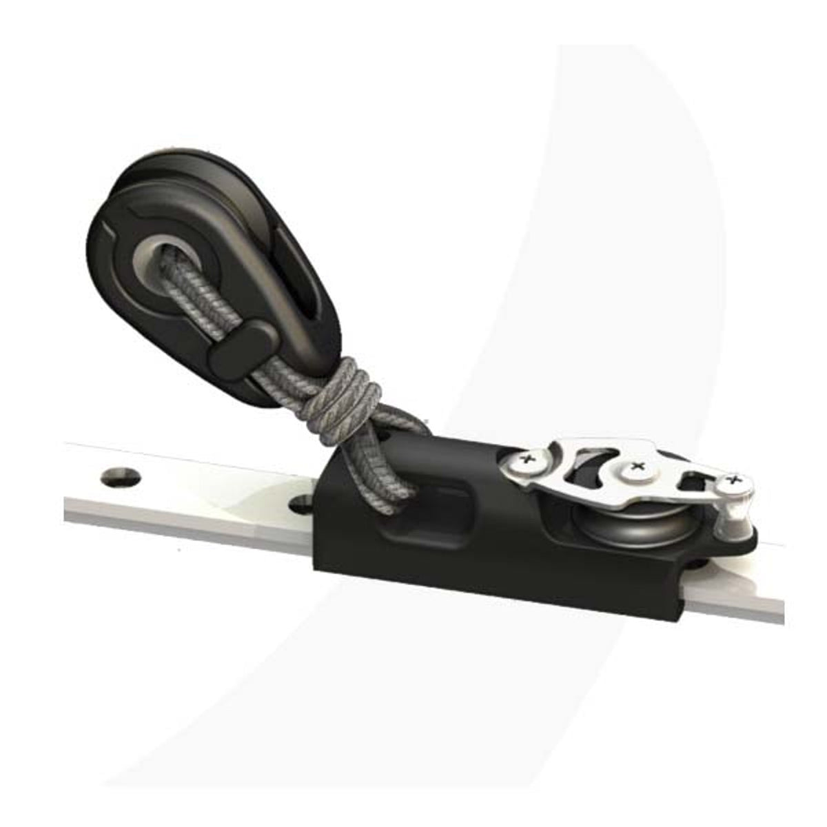 Antal 26X4 T-Track Genoa Slider w/ Control Block – Vela Sailing Supply