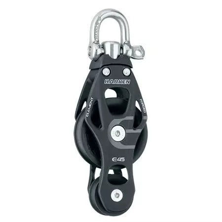 Harken 45mm Aluminum Element Fiddle Swivel Block