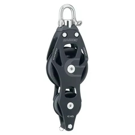 Harken 45mm Aluminum Element Fiddle Swivel Block w/Becket