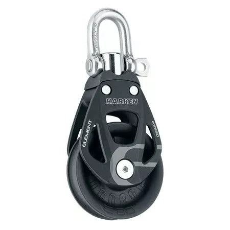 Harken 80mm Aluminum Element Single Swivel Block