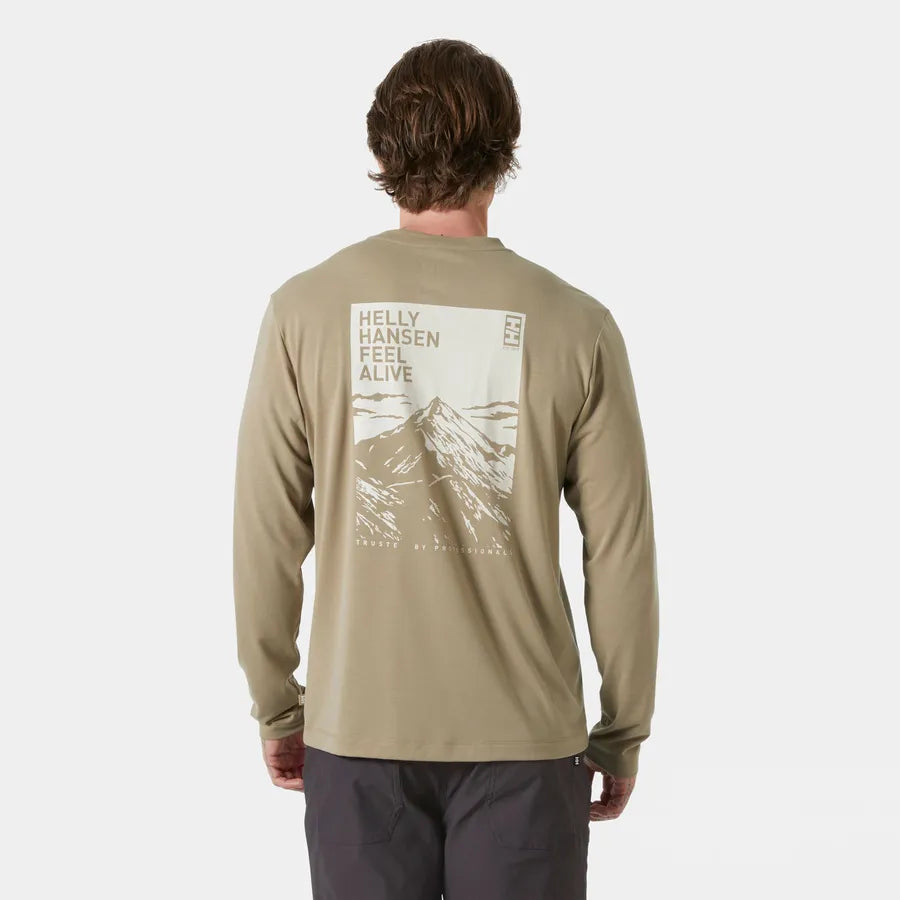 Helly Hansen Men's Skog Graphic Long Sleeve Tee