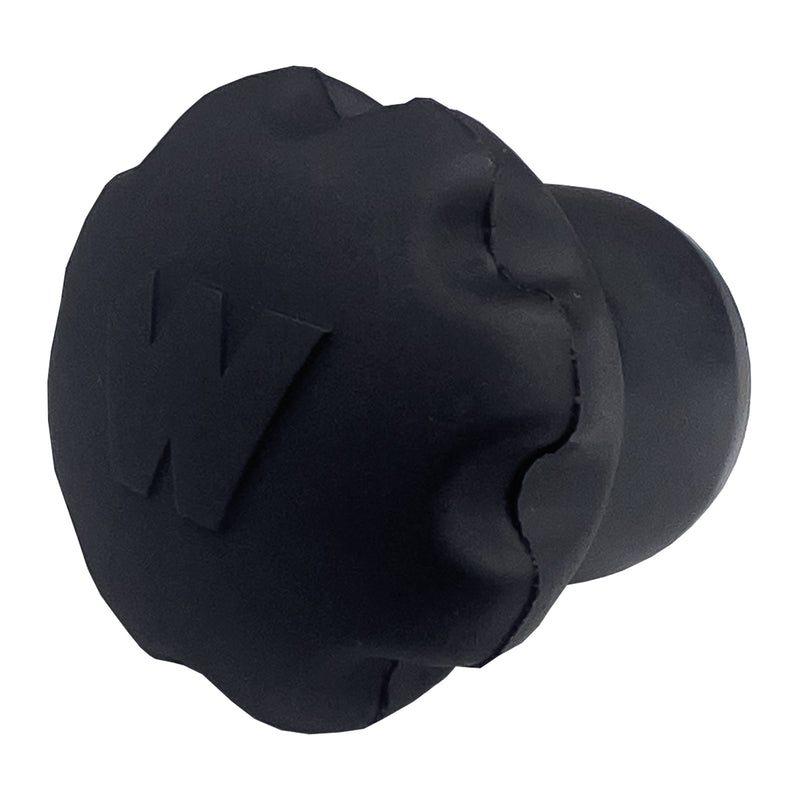 Universal, Replacement rubber end knob for 20 mm tiller extensions