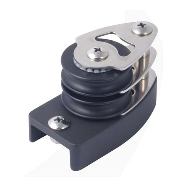 Antal 26X4 T-Track End Fitting w/ Double 34mm Sheave