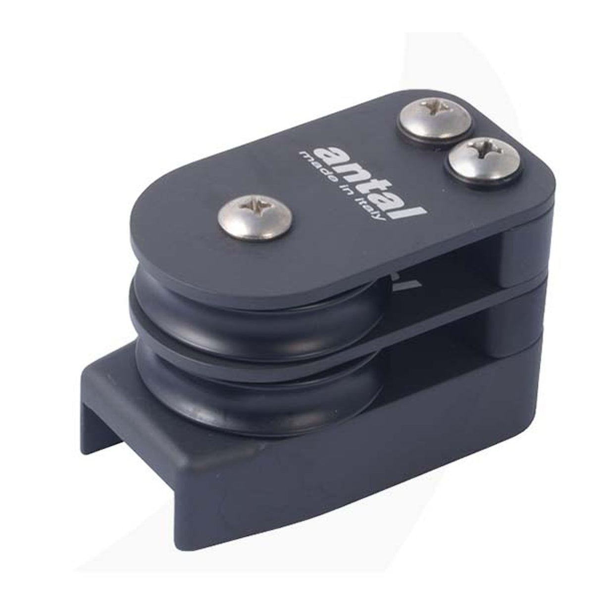 Antal 32X6 T-Track End Fitting w/ Double 50mm Sheave