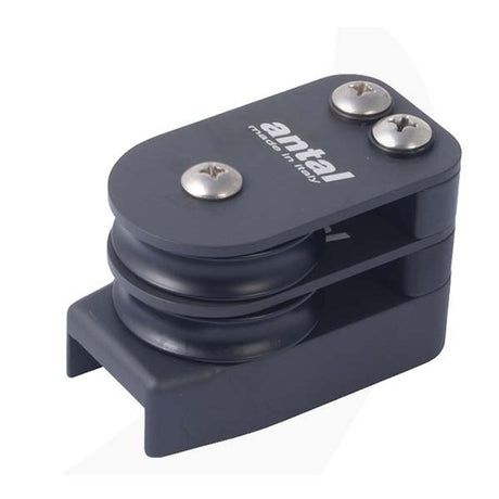 Antal 32X6 T-Track End Fitting w/ Double 50mm Sheave