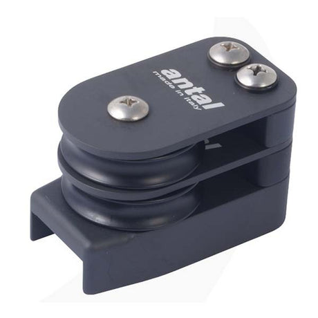 Antal 40X8 T-Track End Fitting w/ 50mm Double Sheave