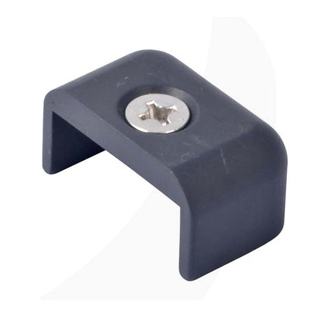 Antal 32X6 T-Track End Fitting Simple, Black Aluminum