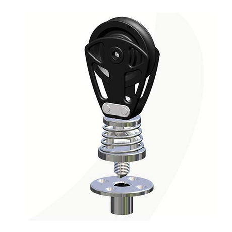 Antal 150mm Stand-Up Block on Screwed Eyebolt