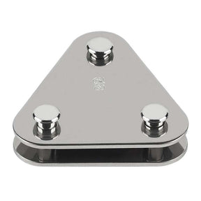Schaefer Triangle Plate, 1/2" Upper Pin. 3/8" Lower Pins — 84-98