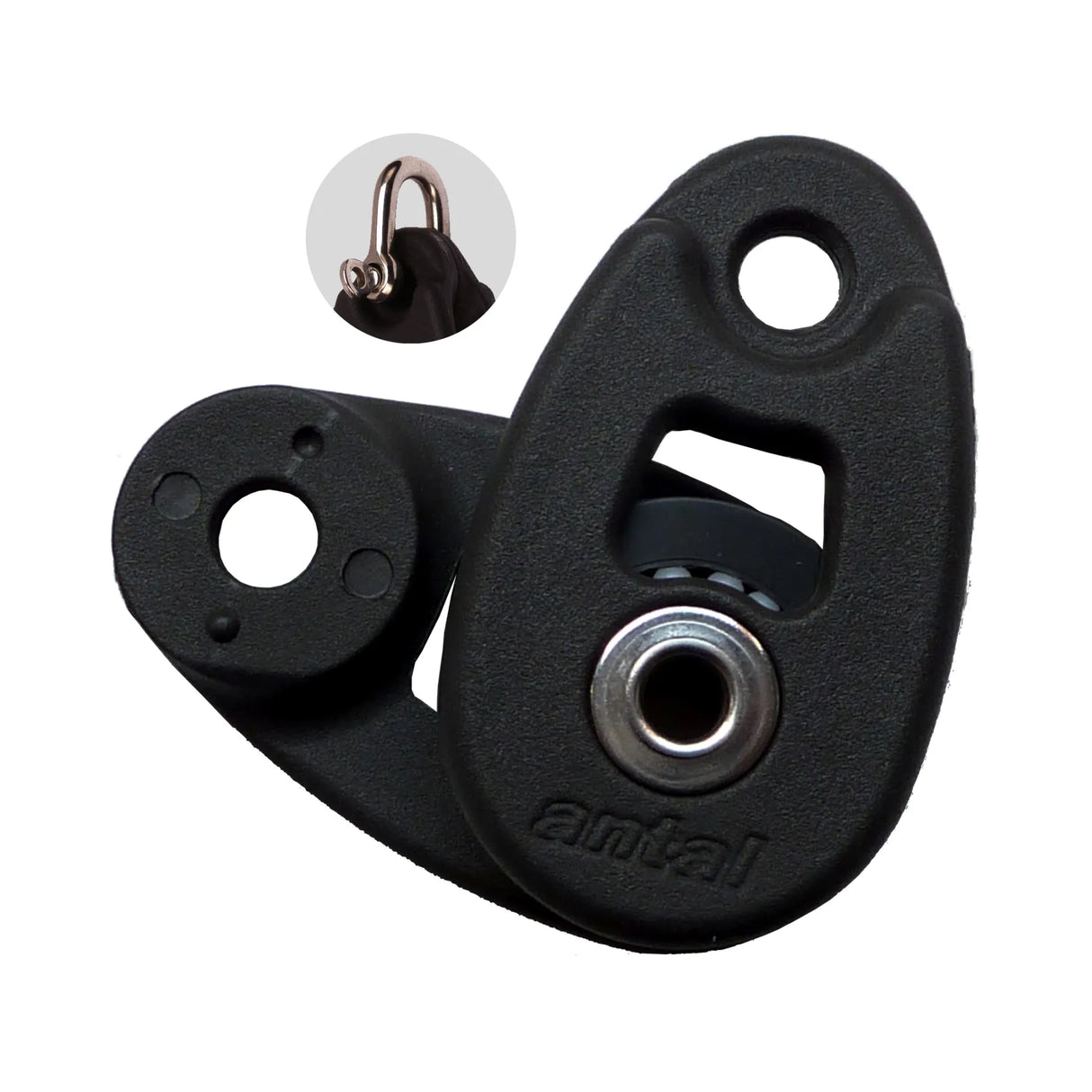 Antal 32mm Mini Snatch Block for 5mm Shackle